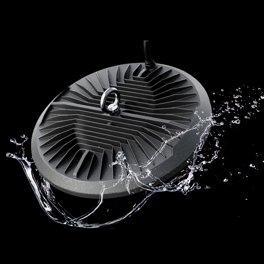 LED Kestävä tekninen valo HIGHBAY LED/200W/230V 4500K IP65 harmaa