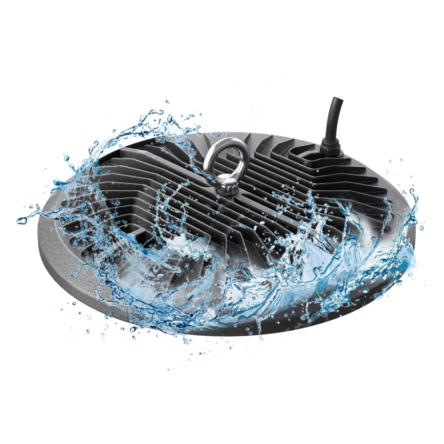 LED Kestävä tekninen valo HIGHBAY LED/200W/230V 4500K IP65 harmaa