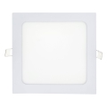LED Kiinteä kattovalo SQUARE LED/15W/230V 4200K
