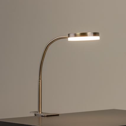 LED-klipsivalaisin LED/3,2W/230V mattakromi