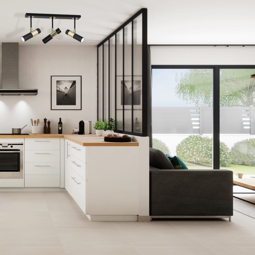 LED-kohdevalaisin DALLAS 3xGU10/3W/230V