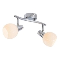 LED-kohdevalaisin DOXY 2xE14/4W/230V kiiltävä kromi