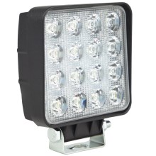 LED-kohdevalaisin halkaisija automobil EPISTAR LED/48W/10-30V IP67 6000K