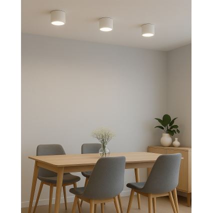 LED-kohdevalaisin LED/10W/230V 3000/4000/6400K halkaisija 12 cm valkoinen