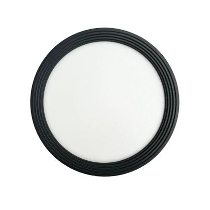 LED-kohdevalaisin LED/12W/230V 4000K halkaisija 10 cm musta