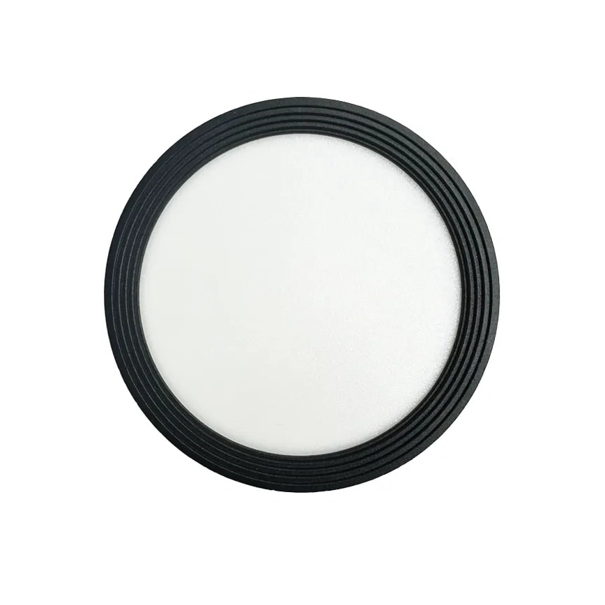 LED-kohdevalaisin LED/12W/230V 4000K halkaisija 10 cm musta