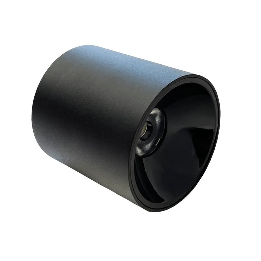 LED-kohdevalaisin LED/16W/230V 4000K halkaisija 10 cm musta