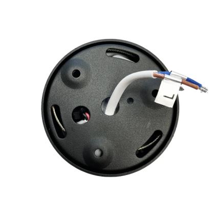 LED-kohdevalaisin LED/16W/230V 4000K halkaisija 10 cm musta