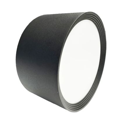 LED-kohdevalaisin LED/17W/230V 4000K halkaisija 15 cm musta