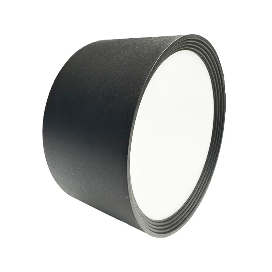 LED-kohdevalaisin LED/17W/230V 4000K halkaisija 15 cm musta