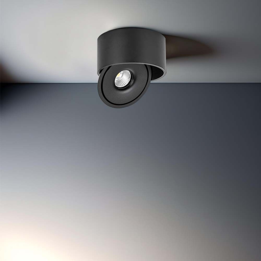 LED Joustava kohdevalo LED/20W/230V 3000/4000/6400K CRI 90 musta