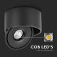LED Joustava kohdevalo LED/20W/230V 3000/4000/6400K CRI 90 musta