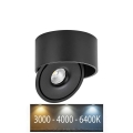 LED-kohdevalaisin LED/28W/230V 3000/4000/6400K CRI 90 musta