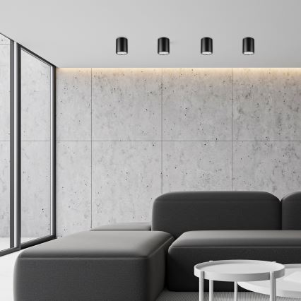 LED-kohdevalaisin TACO 1xE27/15W/230V musta