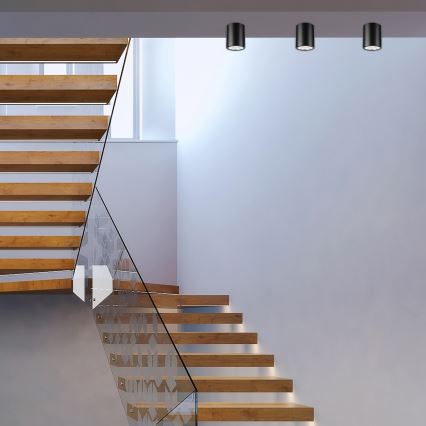 LED-kohdevalaisin TACO 1xE27/15W/230V musta