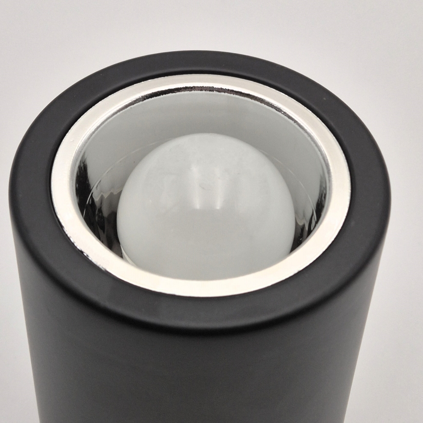 LED-kohdevalaisin TACO 1xE27/15W/230V musta