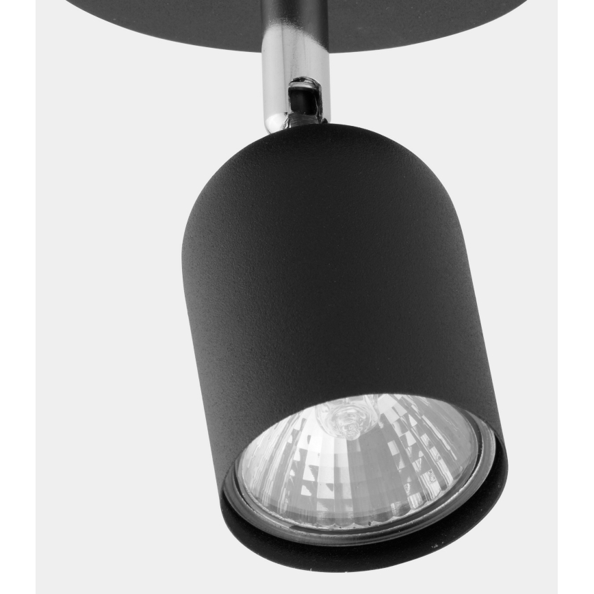 LED-kohdevalaisin TOP 1xGU10/10W/230V musta