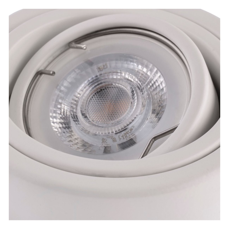 LED-kohdevalaisin TUBA 1xGU10 / 5W / 230V 2700K valkoinen