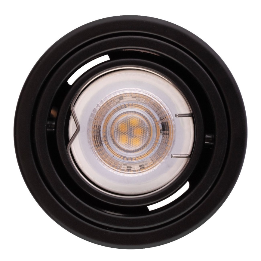 LED-kohdevalaisin TUBA 1xGU10 / 5W / 230V 4000K musta