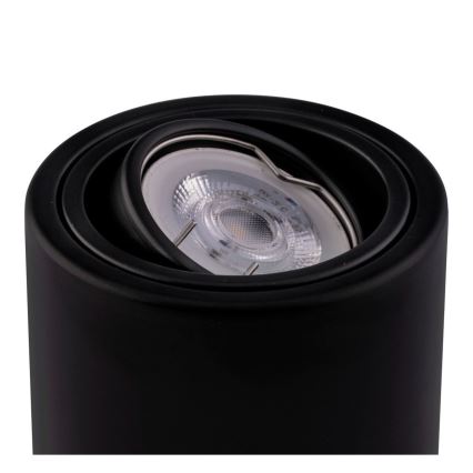 LED-kohdevalaisin TUBA 1xGU10 / 5W / 230V 4000K musta