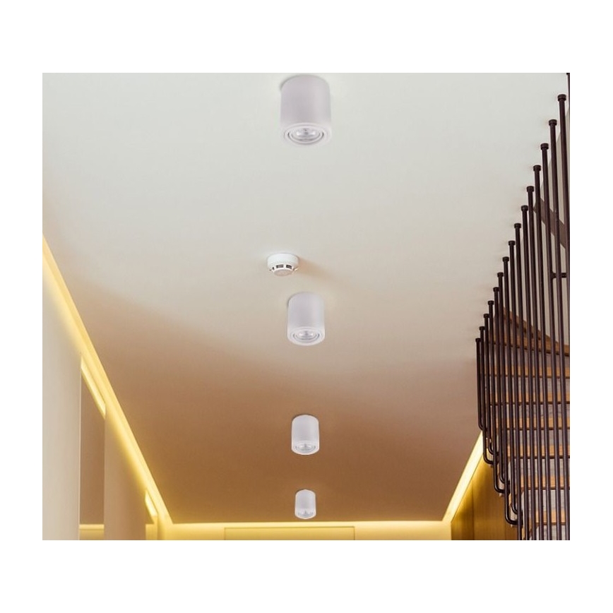 LED-kohdevalaisin TUBA 1xGU10 / 5W / 230V 4000K valkoinen