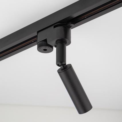 LED-kohdevalaisin 1-vaiheiselle kiskojärjestelmälle LAGOS 1xG9/3W/230V musta