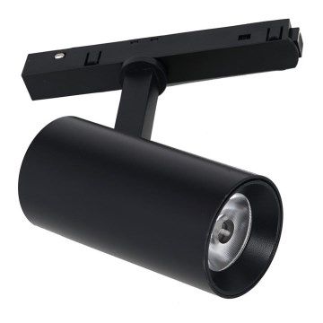 LED-kohdevalo kiskojärjestelmään MAGNETIC TRACK LED/10W/48V 3000K musta