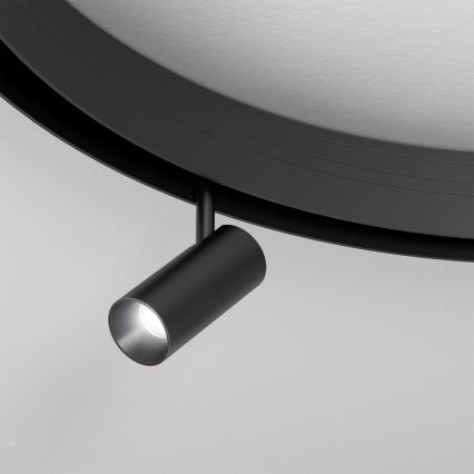 LED-kohdevalo kiskojärjestelmään MAGNETIC TRACK LED/7W/48V 3000K musta