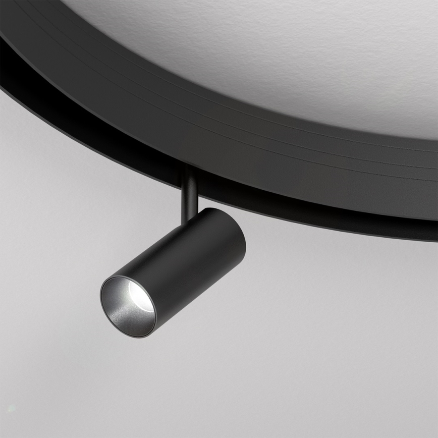 LED-kohdevalo kiskojärjestelmään MAGNETIC TRACK LED/7W/48V 3000K musta