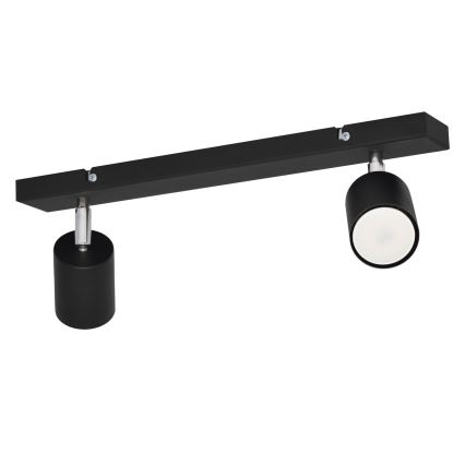 LED-kohdevalo TUNE 2xGU10/4,8W/230V musta