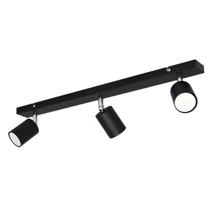 LED-kohdevalo TUNE 3xGU10/4,8W/230V musta