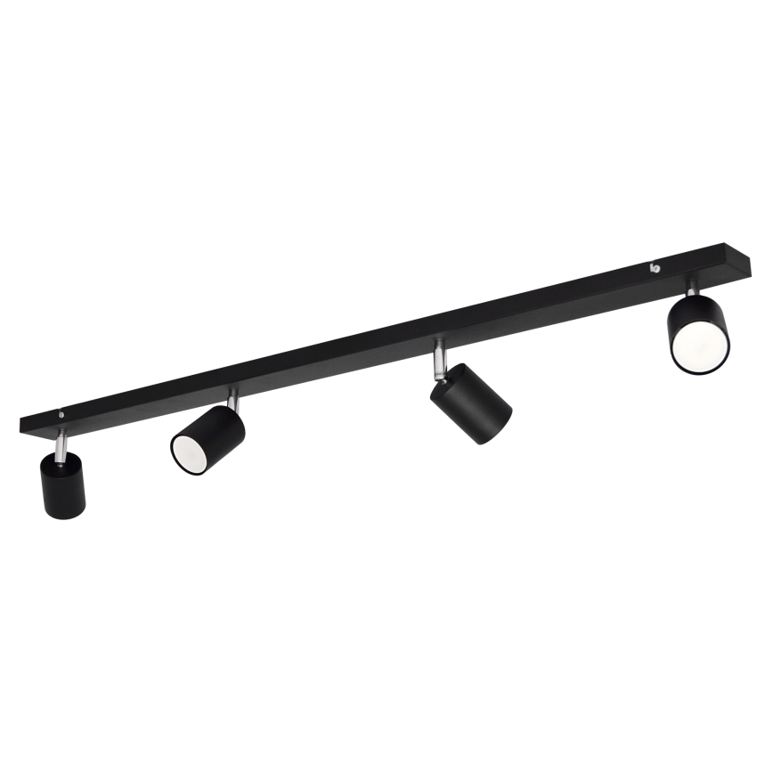 LED-kohdevalo TUNE 4xGU10/4,8W/230V musta