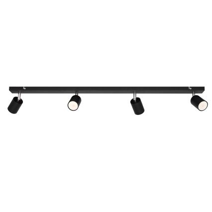 LED-kohdevalo TUNE 4xGU10/4,8W/230V musta