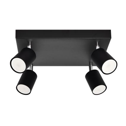 LED-kohdevalo TUNE 4xGU10/4,8W/230V musta