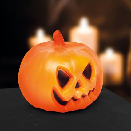 LED-koriste ääniefektillä HALLOWEEN LED/3xAAA kurpitsa