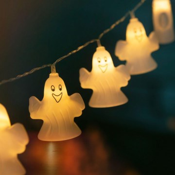 LED-koristeketju 10xLED/3xAA 1,1m lämmin valkoinen