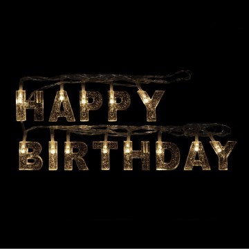 LED-koristeketju 13xLED/2xAA 2,16m lämpimänvalkoinen