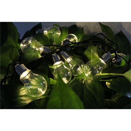 LED-koristeketju SMOLDER 2,1 m 10xLED/2xAA