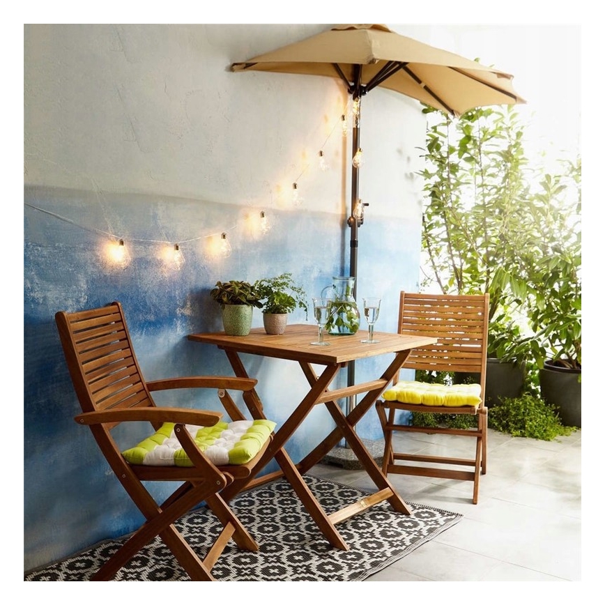 LED-koristeketju SMOLDER 2,1 m 10xLED/2xAA