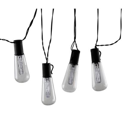 LED-koristevaloketju EDISON 2,65 m 10xLED/2xAA