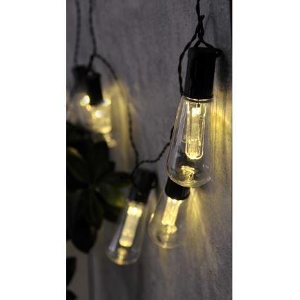 LED-koristevaloketju EDISON 2,65 m 10xLED/2xAA