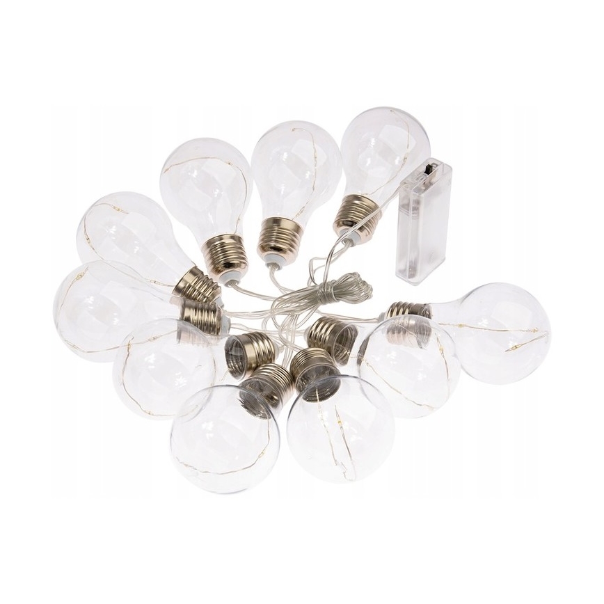 LED-koristevaloketju SMOLDER 2,1 m 10xLED/2xAA