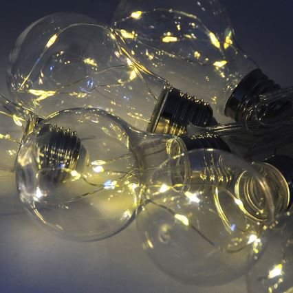 LED-koristevaloketju SMOLDER 2,1 m 10xLED/2xAA