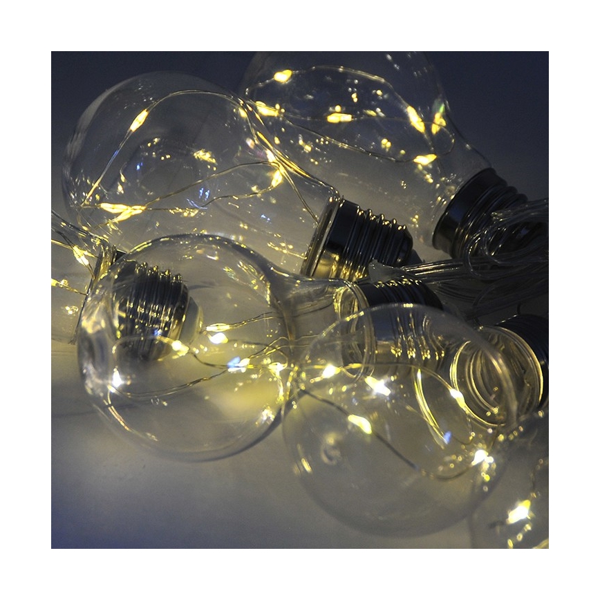 LED-koristevaloketju SMOLDER 2,1 m 10xLED/2xAA