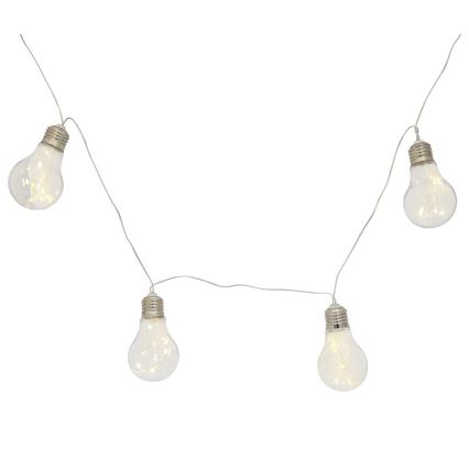 LED-koristevaloketju SMOLDER 2,1 m 10xLED/2xAA