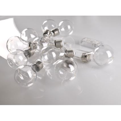 LED-koristevaloketju SMOLDER 2,1 m 10xLED/2xAA