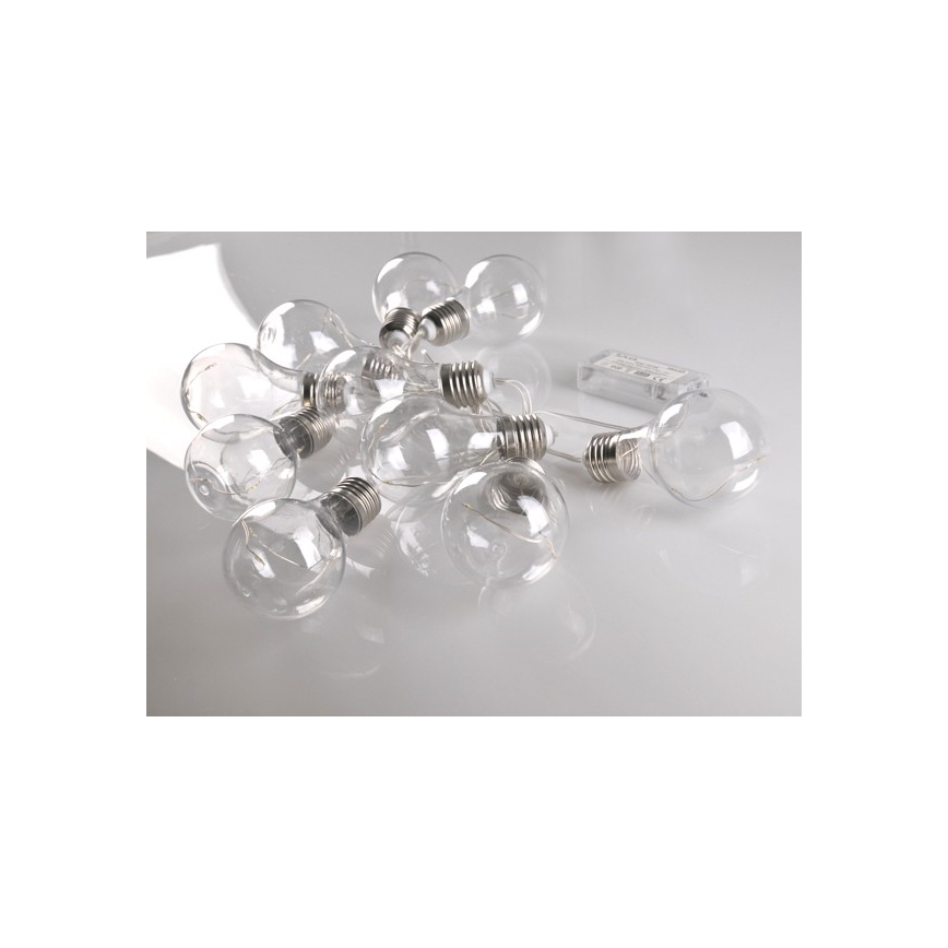 LED-koristevaloketju SMOLDER 2,1 m 10xLED/2xAA