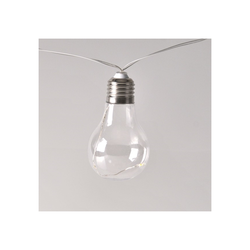 LED-koristevaloketju SMOLDER 2,1 m 10xLED/2xAA