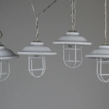 LED-koristevalot ulkokäyttöön LOFT 10xLED / 2xAA