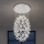 LED-kristallikattovalaisin SAMOA LED/30W/230V Ø 40 cm kiiltävä kromi + kaukosäädin